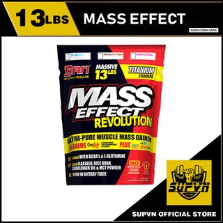 Mass Effect Revolution 13lbs (5.9kg) - Sữa tăng cân hạn chế mỡ SAN Nutrition Mass Effect Revolution 13lbs
