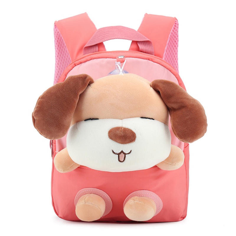 Ba Lô Đi Học Mini Hình Chú Chó Hoạt Hình Dễ Thương Cho Bé