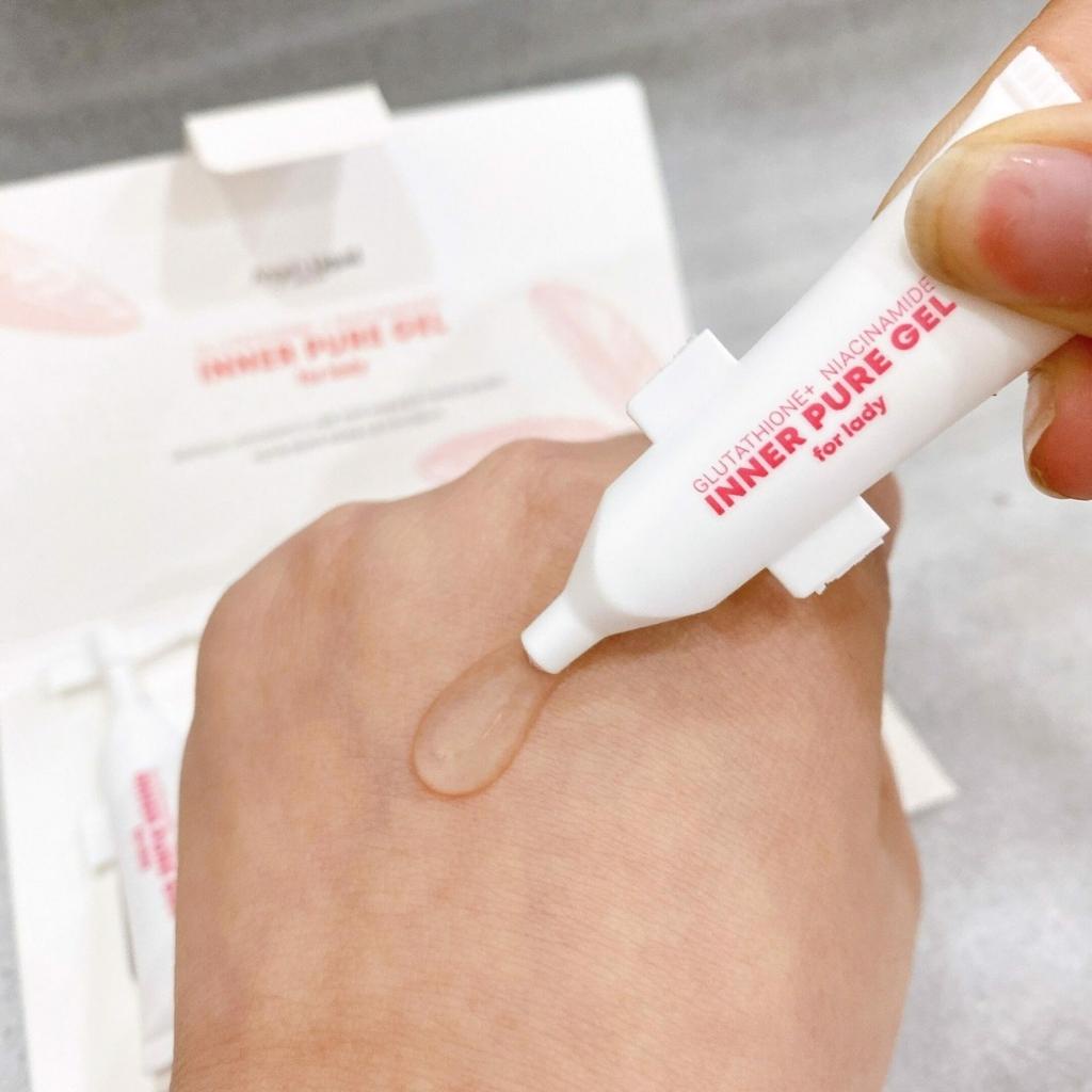 Tinh Chất Làm Hồng, Se Khít Vùng Kín Angel's Liquid Glutathione Plus Niacinamide Inner Pure Gel 3 Set - [CÓ CHE TÊN SP]