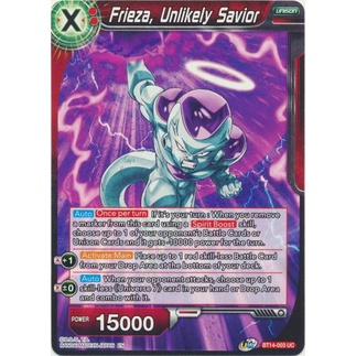 Thẻ bài Dragonball - TCG - Frieza, Unlikely Savior / BT14-003'