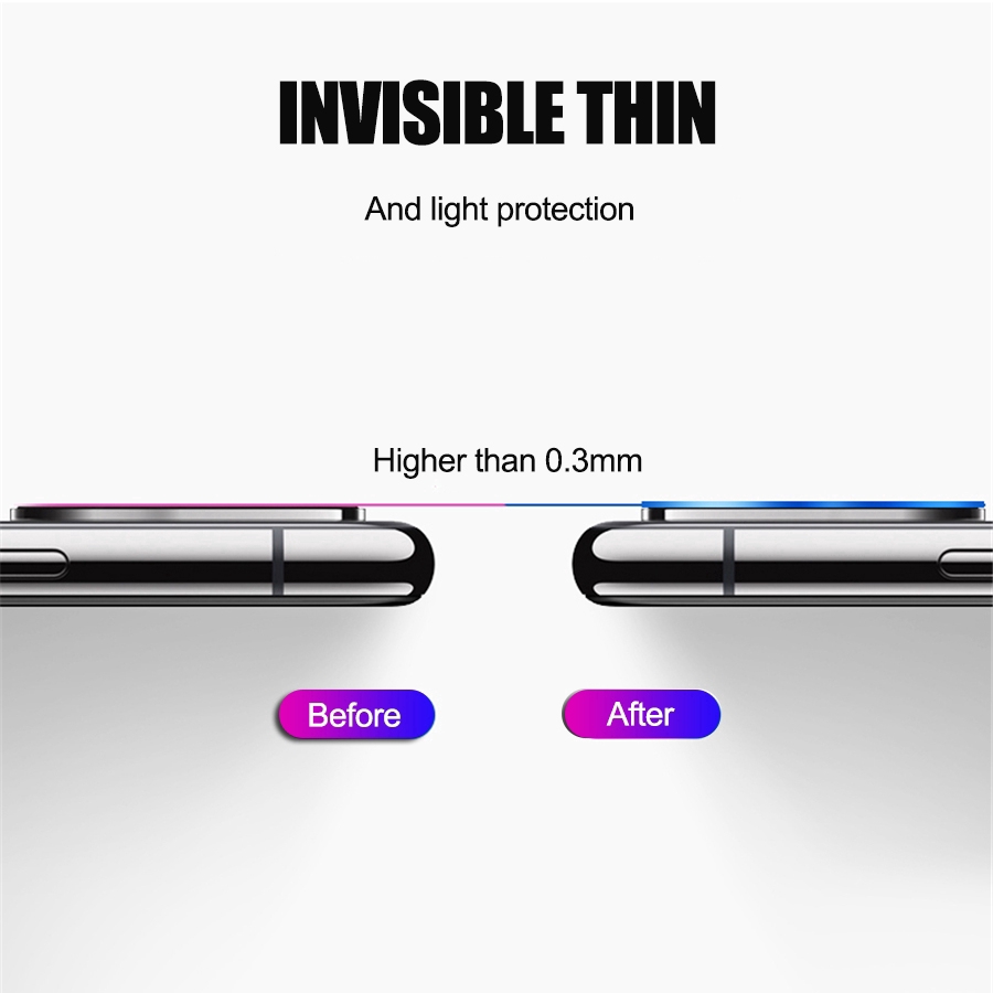 HD Siêu Mỏng Kính Cường lực Bảo Vệ Camera Màn Hình Cho Oppo F11 F7 F5 F9 Pro Reno 3 2F 4 5 4G A15 A15S A12 A12E A52 A91 A31 A83 A92 A93 A3s A5s A33 A53 A5 A9 2020 A1k Chống Trầy Chống vết dầu