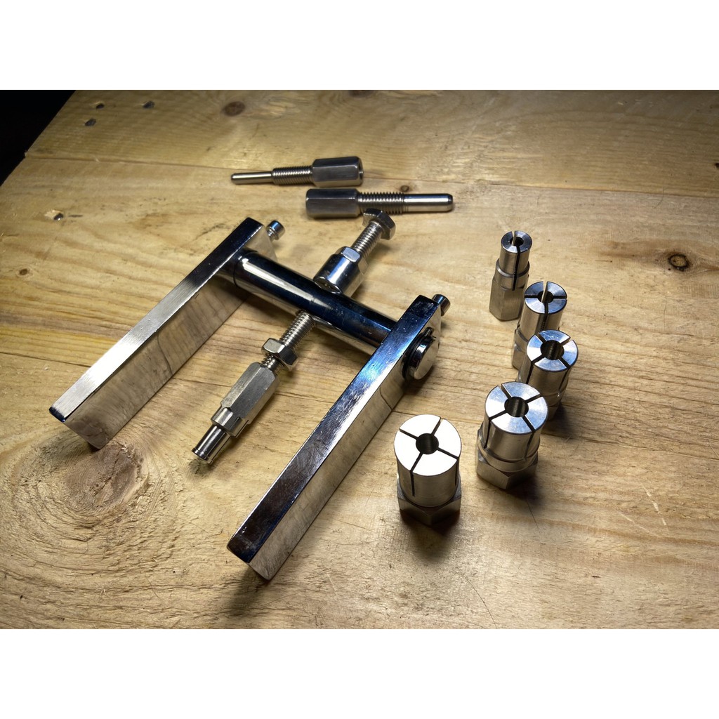 Cảo bạc đạn chữ H dành cho máy móc, xe tay ga thép cứng