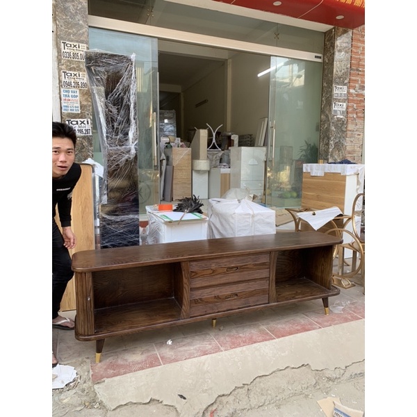 Kệ tivi gỗ thịt 100%