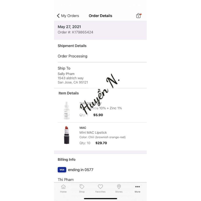 SON M.A.C CHILI MINI 18G - ĐỦ BILL US | BigBuy360 - bigbuy360.vn