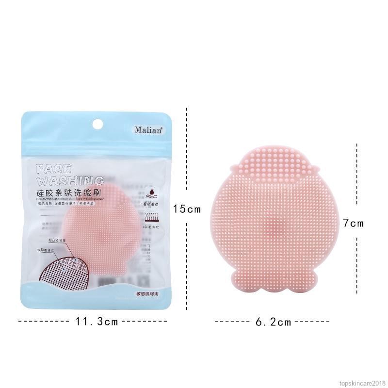 Miếng rửa mặt silicone tẩy tế bào chết cho da | BigBuy360 - bigbuy360.vn