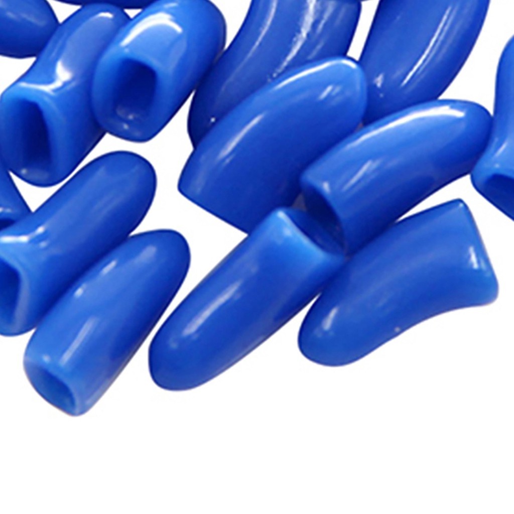 Bộ 20 nắp bọc móng thú cưng bằng silicon mềm bảo vệ đồ nội thất chống trầy xước