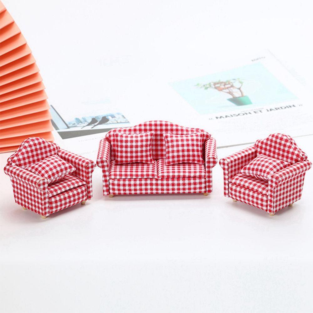 1 Mô Hình Ghế Sofa Mềm Mini Nhiều Kiểu Dáng Trang Trí Cho Bé Gái