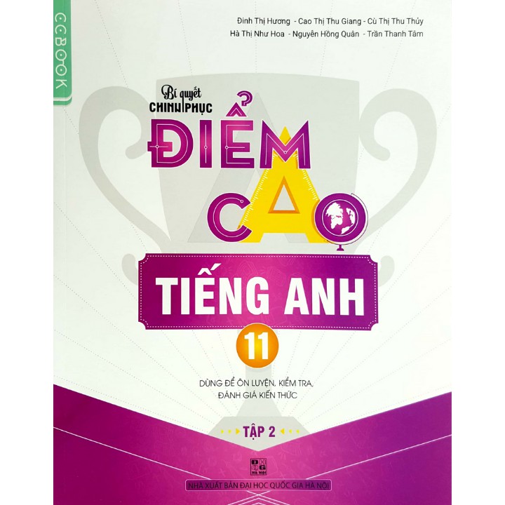 Sách - Bí Quyết Chinh Phục Điểm Cao Tiếng Anh 11 Tập 2