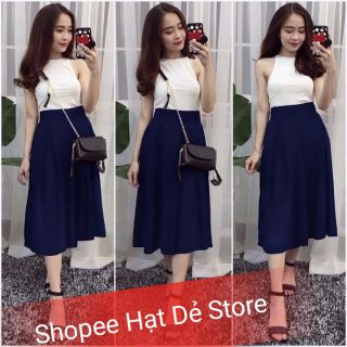 Quần Voan Ống Rộng Culottes