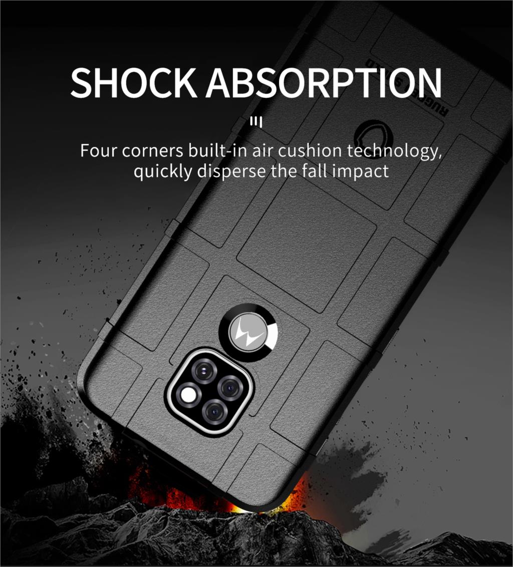 Ốp Điện Thoại Silicon Nhám Kiểu Áo Giáp Thời Trang Chống Sốc Cho Motorola G9 Play Moto G9 6.5 Inch