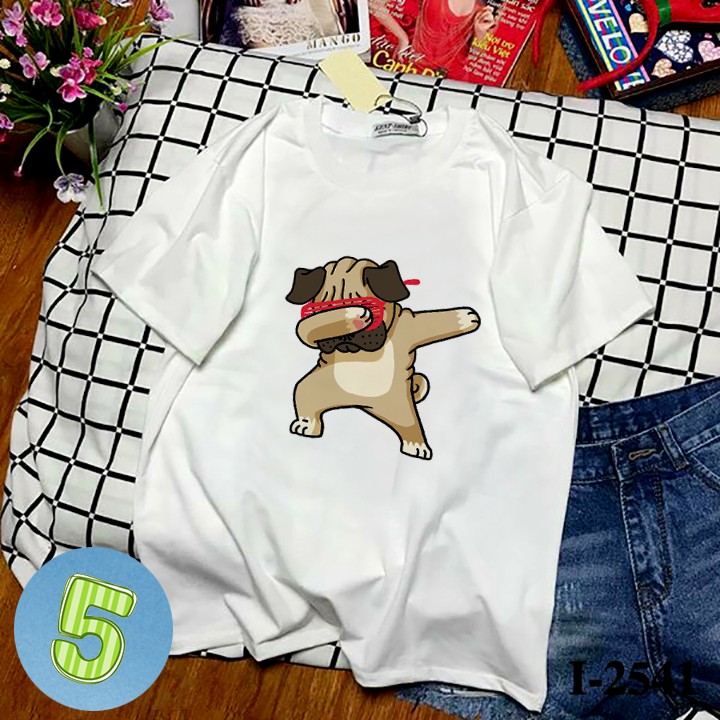 BST áo thun tay lỡ unisex đẹp chất liệu cotton