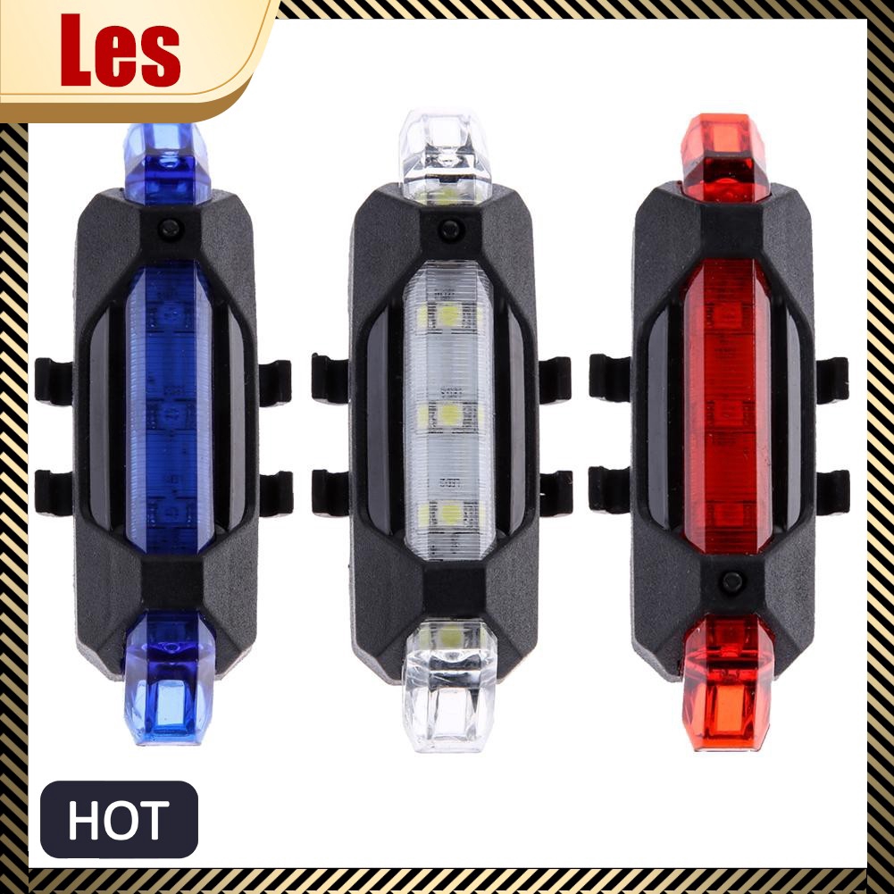 Đèn LED chống thấm nước 4 chế độ báo tín hiệu an toàn cho xe đạp