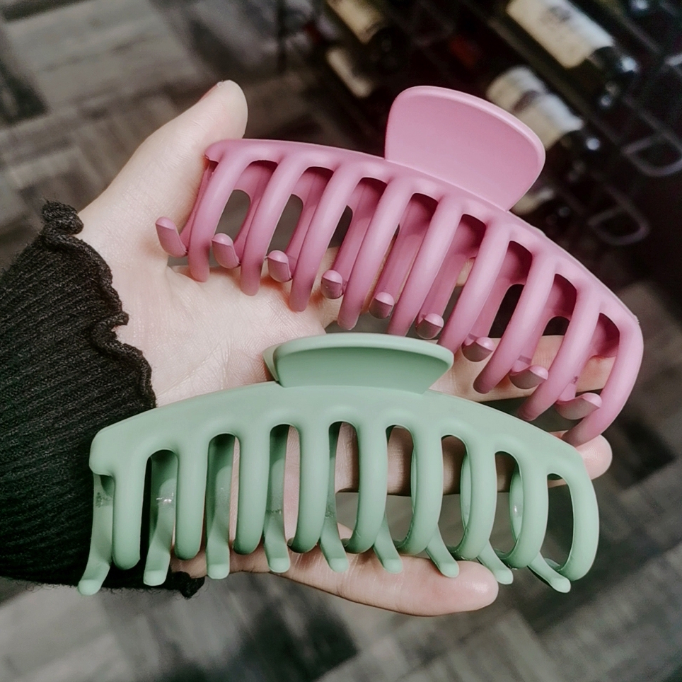 [ 1 Pc Pack ] [ Women Bathroom Hair Clips ] [ Large Size &amp; Minimalist Style ] [ Suitable for Hold Hair when Bath ]