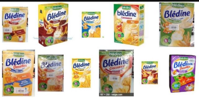 BỘT PHA SỮA BLEDINA 12 THÁNG VỊ VANI 500GR