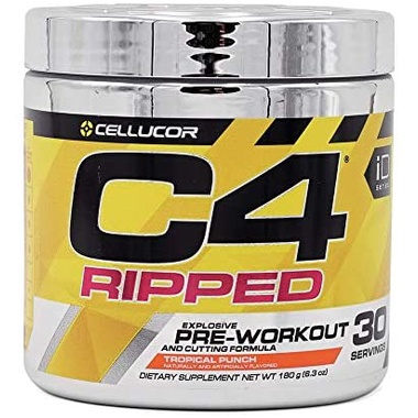 Cellucor C 4 Ripped Hỗ Trợ Đốt Mỡ Và Tăng Sức Mạnh Trong Tập Luyện (30 Lần Dùng)