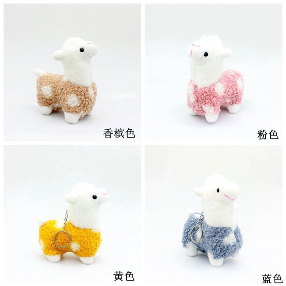 Đồ chơi nhồi bông Hình Lạc Đà 12Cm Làm Móc Khóa/ Móc Khóa/ Móc Khóa