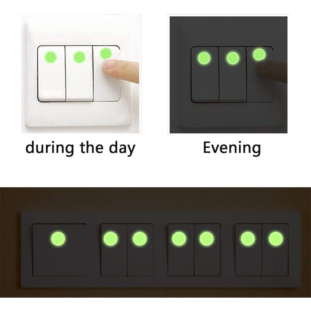 Set 407 miếng dán dạ quang hình ngôi sao dùng để trang trí tường