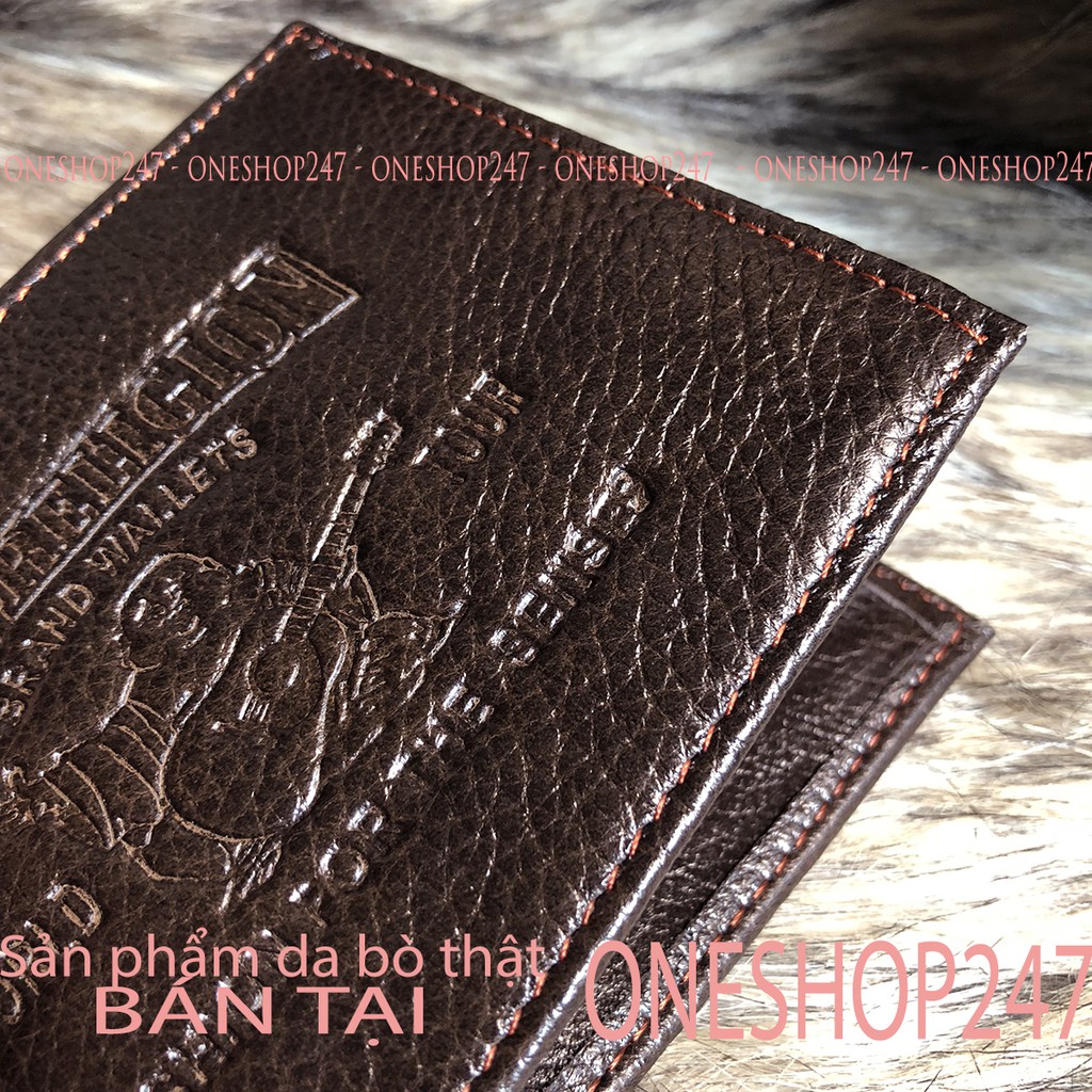 Bóp nam chuẩn đẹp xịn xò A159V, ví  nam, ví da bò thật 100%