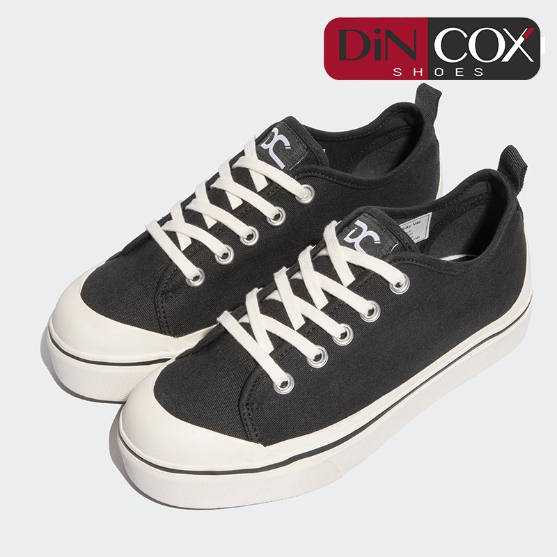 Giày Sneaker Vải Nữ DINCOX D31 Năng Động Nữ Tính Black