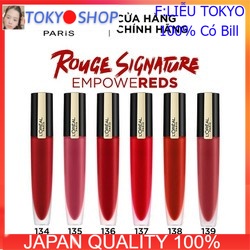 Son kem lì cao cấp L’Oréal Paris Rouge Signature Nội địa Nhật