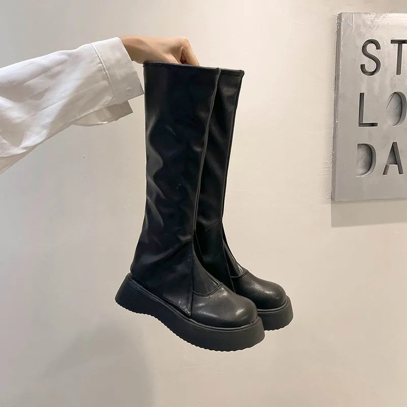 Giày bốt Martin cổ thấp đế dày kiểu Hàn Quốc thời trang xuân thu cho nữ 2021 | BigBuy360 - bigbuy360.vn