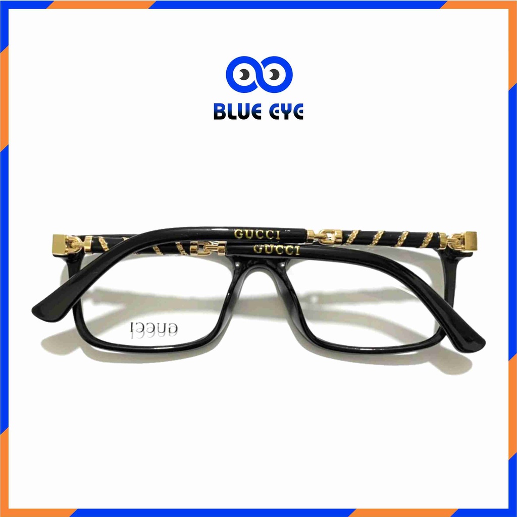Gọng kính gucci mắt vuông thời trang nam nữ