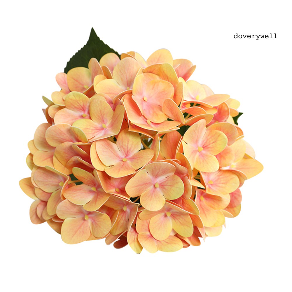 1 Bông Hoa Cẩm Tú Cầu Nhân Tạo 3d Cho Trang Trí