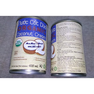 Nước cốt dừa hữu cơ Vietcoco 40o ml