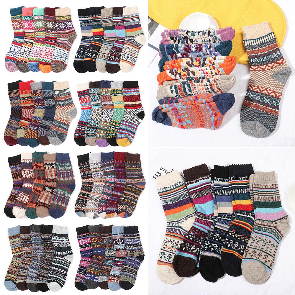 Vớ Len Giữ Ấm Thời Trang Unisex