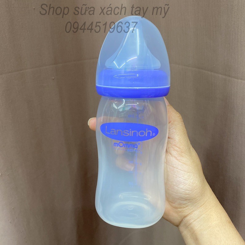 Bình sữa Lansinoh 160ml và 240ml mẫu mới