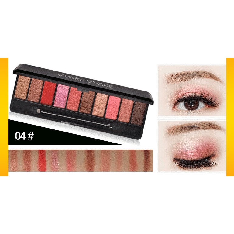 Bảng phấn mắt VVake VVake Hold Live Joker Color Eye Shadow 10 ô | BigBuy360 - bigbuy360.vn