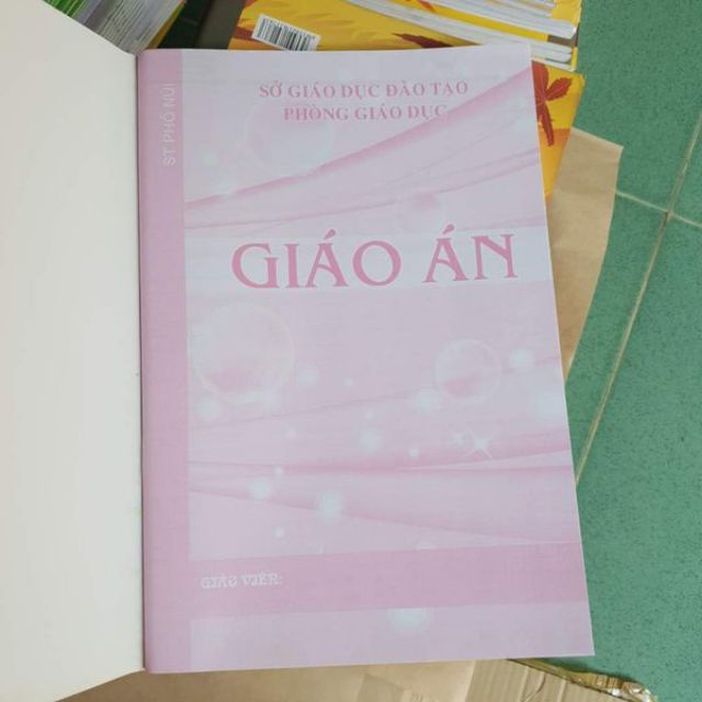 [Mã LIFEXANH03 giảm 10% đơn 500K] Tập Giáo án 200 trang Phố Núi - Bloc 5 cuốn