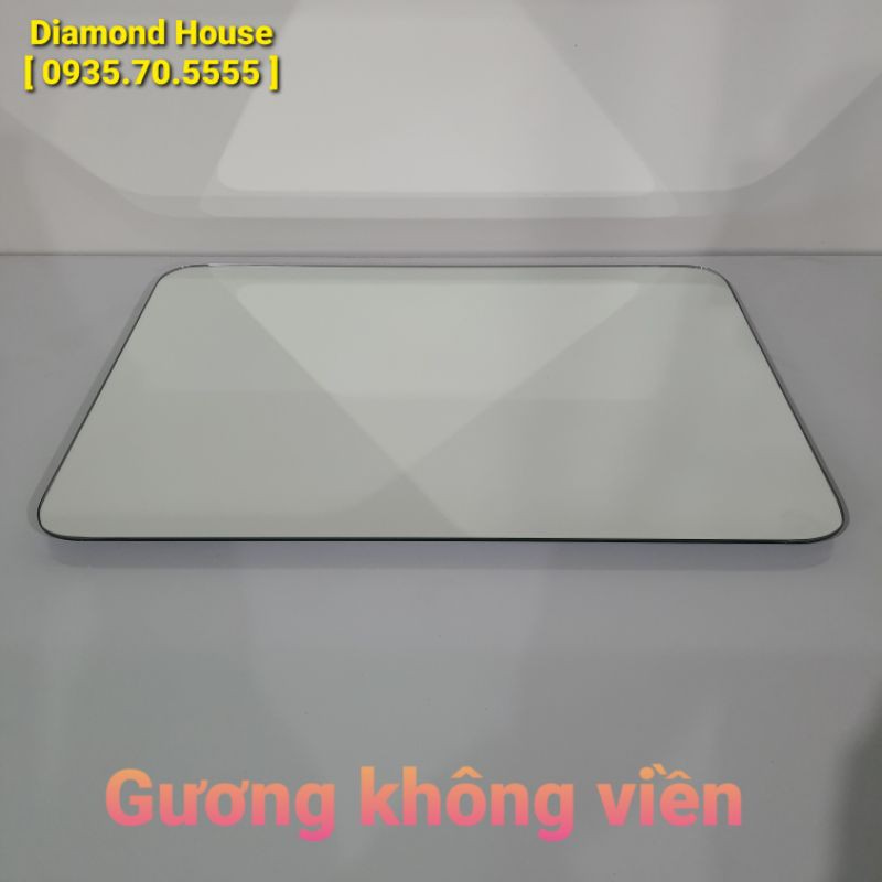 Gương hình chữ nhật đa sắc Diamond House [ 15 màu có sẵn- Thả sức chọn lựa]