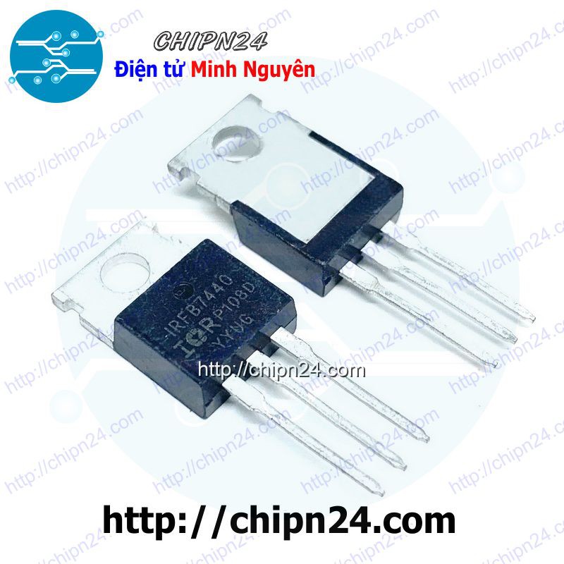 [1 CON] (KT1) Mosfet IRFB7440 TO-220 120A 40V Kênh N (IRFB 7440)