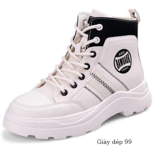 Giày bốt nữ,  Boot cao cổ Hàn quốc ulzzang hàng cao cấp 4cm mẫu xinh hàng mẫu hot trend 2021 | BigBuy360 - bigbuy360.vn