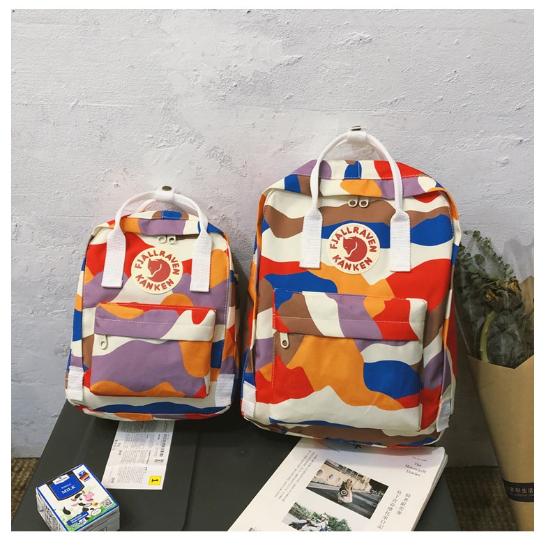 Fjallraven Arctic fox camouflage backpack kanken outdoor art backpack student light school bag