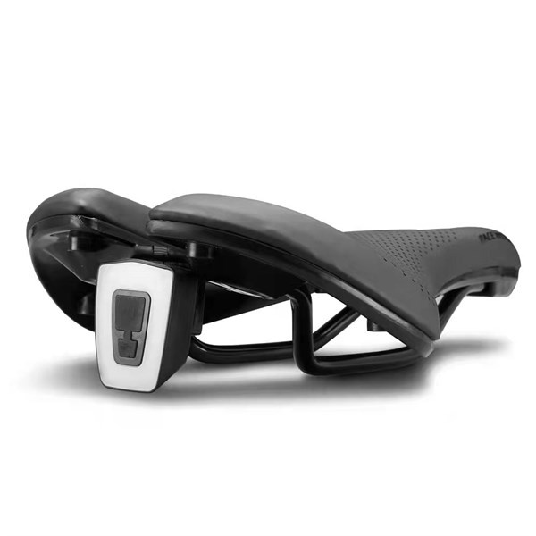 Yên xe đạp thể thao Raceworks có rãnh giữa kèm đèn hậu