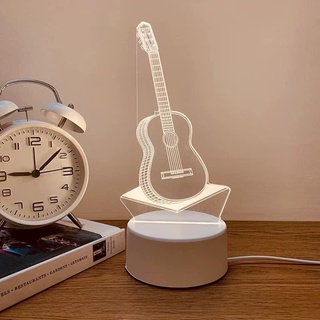 Đèn ngủ trang trí led 3d để bàn cute nhiều mẫu siêu xinh trang trí phòng ngủ đầu cắm usb
