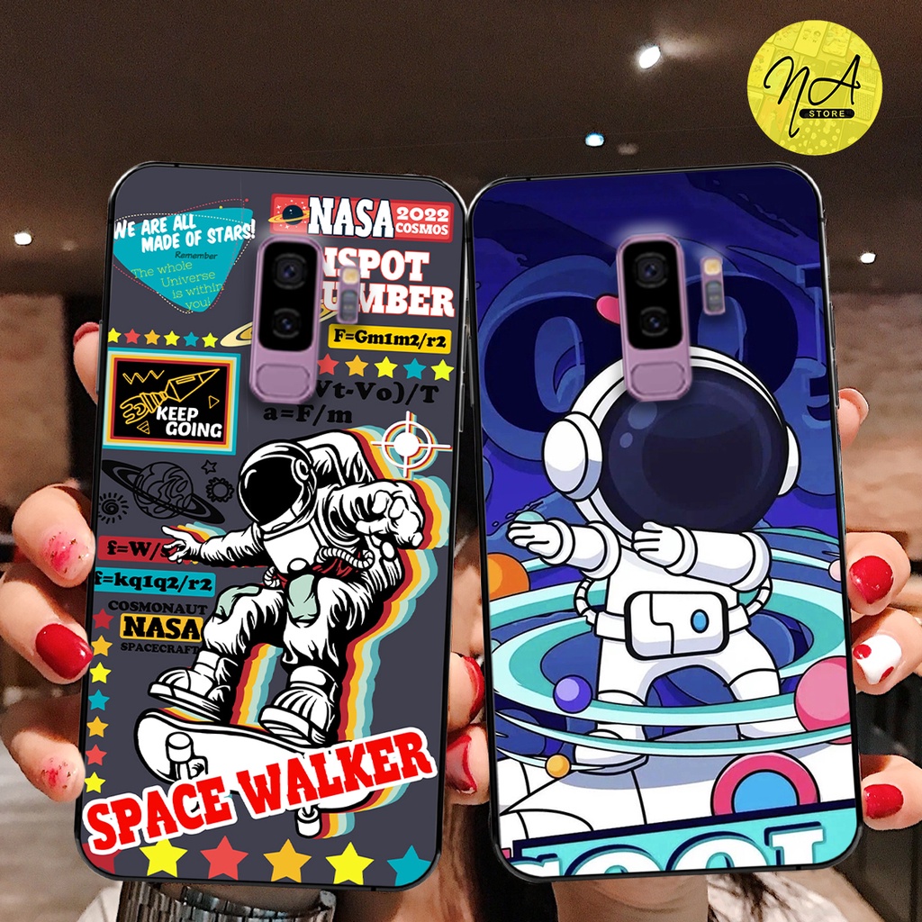 Ốp lưng điện thoại Samsung S9 - Samsung S9 plus in hình nhà phi hành gia công nghệ Nhật Bản-mẫu mã cực hot