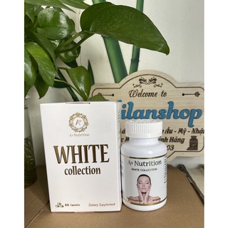 Viên uống trắng da, chống lão hoá white collection của mỹ