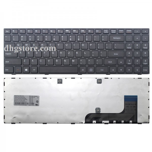 Bàn Phím Laptop Lenovo Ideapad 100-15 100-15IBY(cáp lệch)