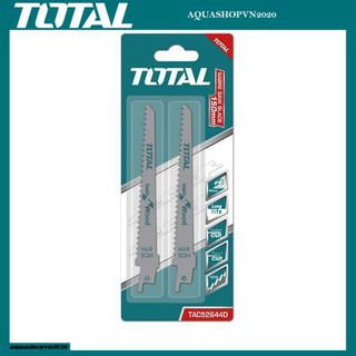 Bộ 2 lưỡi cưa kiếm total tac52644d