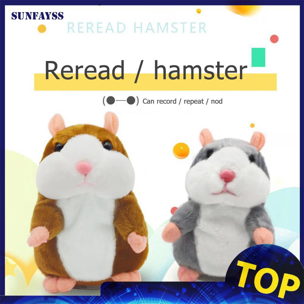 Dễ Thương Chuột Hamster Nhồi Bông Biết Nói