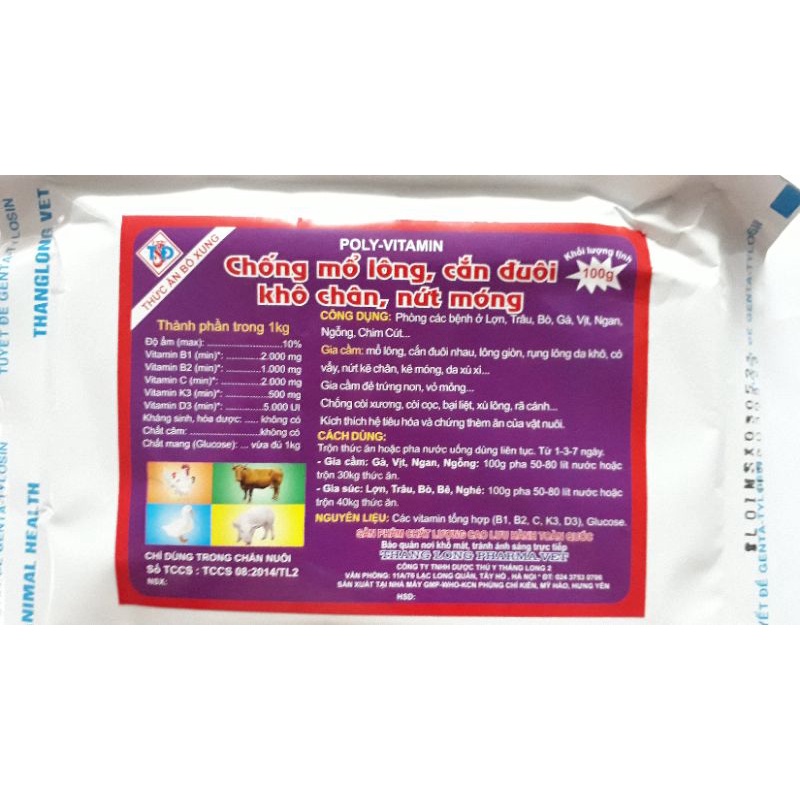 Chống mổ lông, rụng lông ở vịt ,gà, ngan, ngỗng
