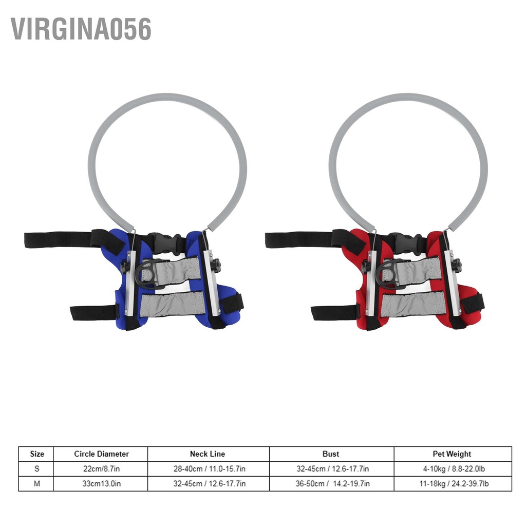 Virgina056 Bảo vệ vòng dẫn vành vòng bảo vệ động vật mắt mù mắt mù MYFZ04