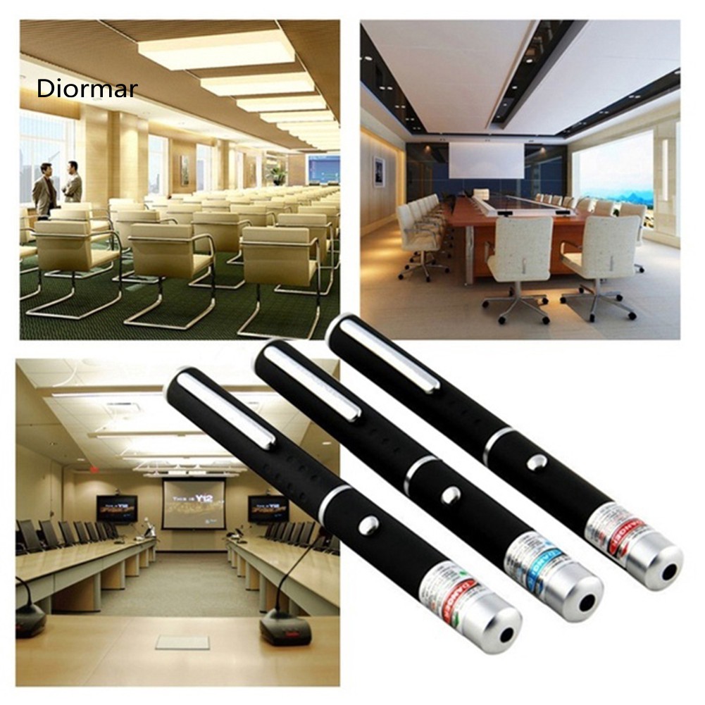 DOM_Powerful Beam Light Lamp Presentation Laser Pointer Pen Clicker Remote Presenter