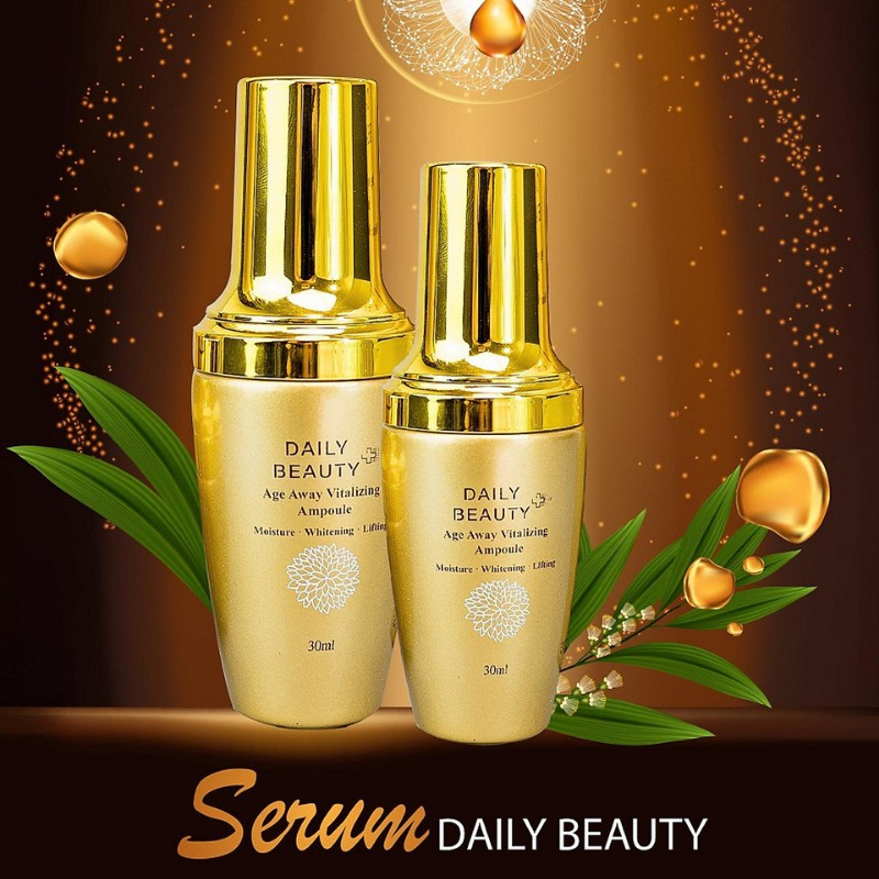 [DƯỠNG CAO CẤP]Serum Dưỡng Da Daily Beauty Age Away Vitalizing Ampoule, Chống Lão Hóa, Dưỡng Da Chuyên Sâu, Căng bóng