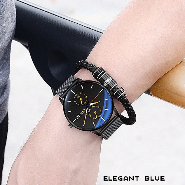 Đồng Hồ Nam Chính Hãng OPK TD5 Dây Thép Lưới Cao Cấp Kiểu Dáng Thời Trang Sang Trọng, Có Lịch Ngày, Đẹp Giá Rẻ | BigBuy360 - bigbuy360.vn