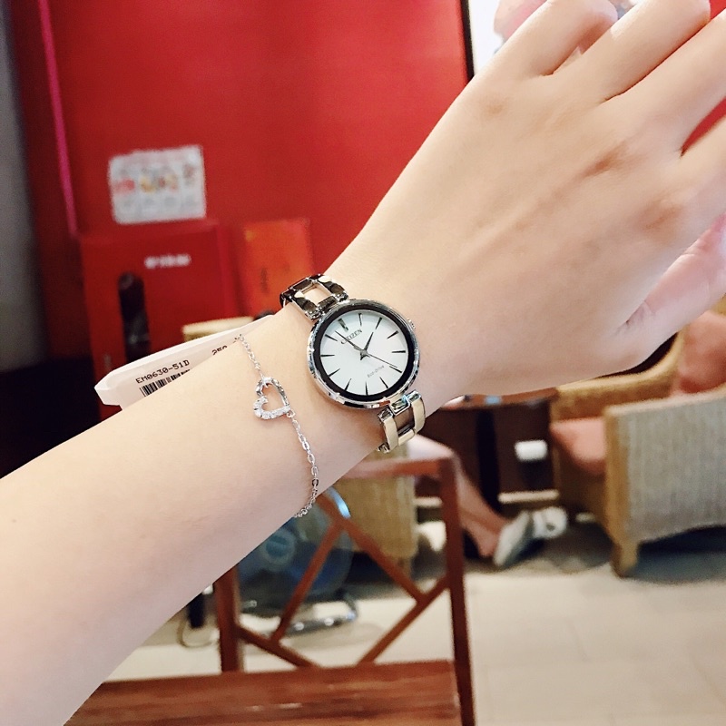 ĐỒNG HỒ NỮ CHÍNH HÃNG Citizen EM0630-51D Eco-Drive