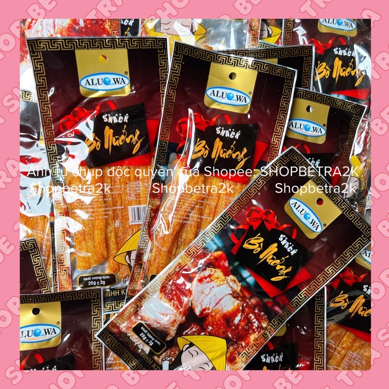 Snack bò nướng Aluowa
